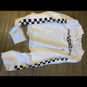 Vans long sleeve new w tags